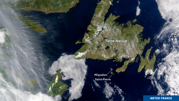 Soleil et temps calme à Saint-Pierre-et-Miquelon
